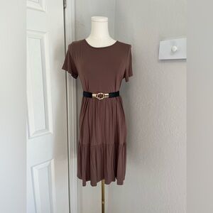 Brown Dress